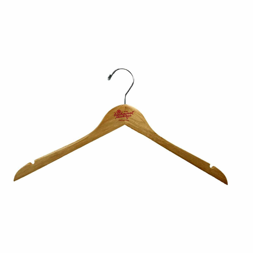 Rockmount Ranch Wear Natural Wood Hanger - Rockmount Clothing - Flyclothing LLC