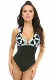 Daisy Corsets Blue/Purple Holo Strappy Bra Top - Daisy Corsets