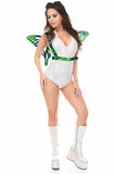 Blue/Teal Holo Large Butterfly Wing Body Harness - Daisy Corsets
