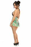 Daisy Corsets Mint Green Holo Fringe Skirt - Daisy Corsets
