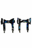 Black Holo Garters (set of 2) - Daisy Corsets