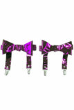 Purple Metallic Garters (set of 2) - Daisy Corsets - Flyclothing LLC