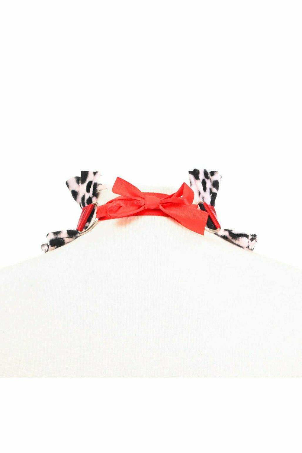 Kitten Collection Dalmation Choker - Daisy Corsets - Flyclothing LLC