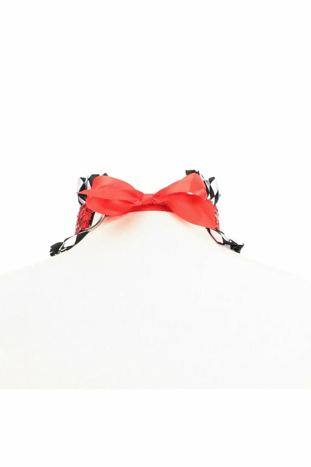 Kitten Collection Diamond Print Choker - Daisy Corsets - Flyclothing LLC