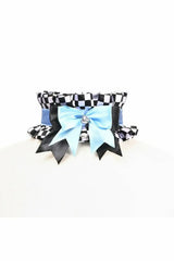 Kitten Collection Checker Print Choker - Daisy Corsets - Flyclothing LLC