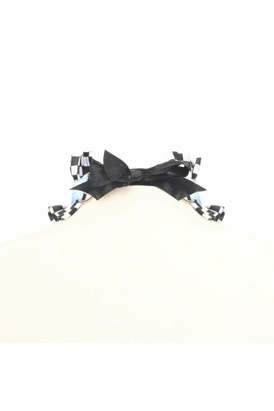 Kitten Collection Checker Print Choker - Daisy Corsets