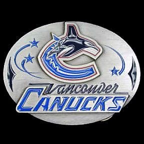 Vancouver Canucks® Team Belt Buckle - Flyclothing LLC