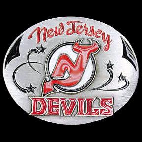 New Jersey Devils® Team Belt Buckle - Flyclothing LLC