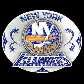 New York Islanders® Team Belt Buckle - Flyclothing LLC