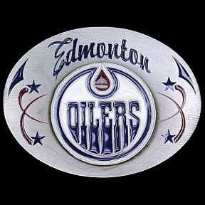 Edmonton Oilers® Team Belt Buckle - Flyclothing LLC