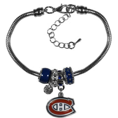 Montreal Canadiens® Euro Bead Bracelet - Flyclothing LLC