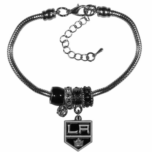 Los Angeles Kings® Euro Bead Bracelet - Siskiyou Buckle
