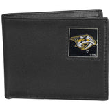 Nashville Predators® Leather Bi-fold Wallet - Siskiyou Buckle
