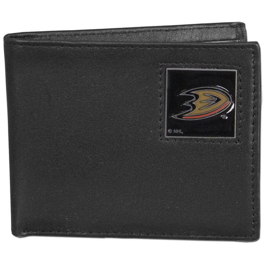 Anaheim Ducks® Leather Bi-fold Wallet - Siskiyou Buckle