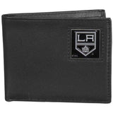 Los Angeles Kings® Leather Bi-fold Wallet Packaged in Gift Box - Siskiyou Buckle