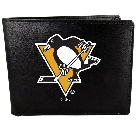 Pittsburgh Penguins® Bi-fold Wallet Large Logo - Flyclothing LLC