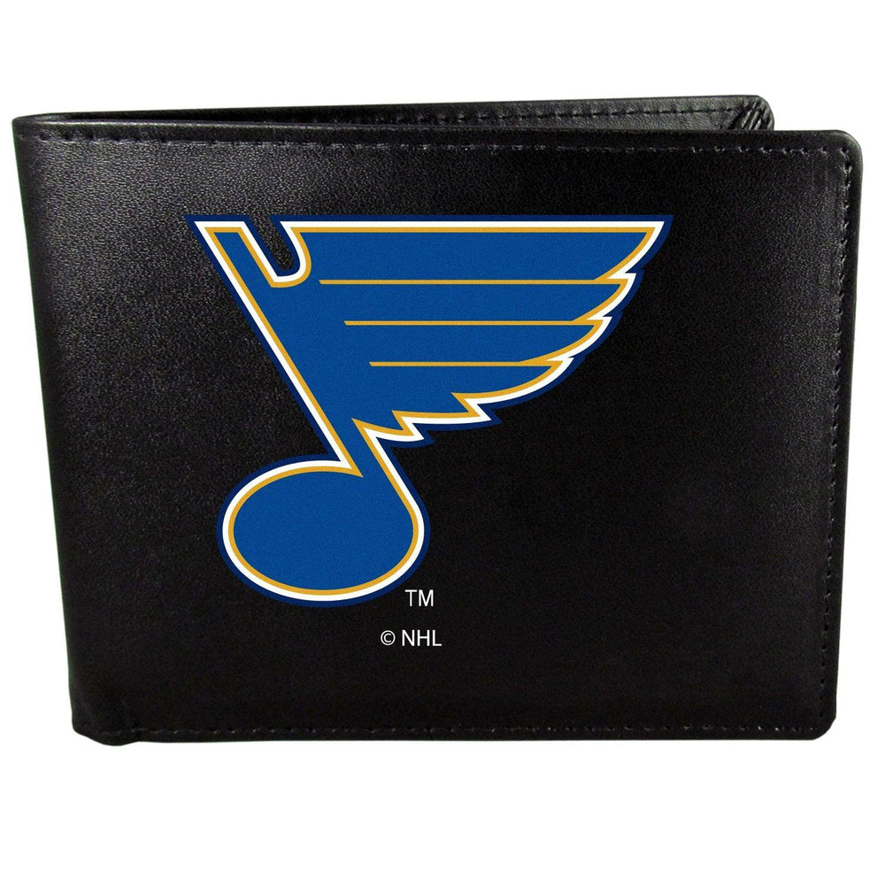 St. Louis Blues® Bi-fold Wallet Large Logo - Siskiyou Buckle