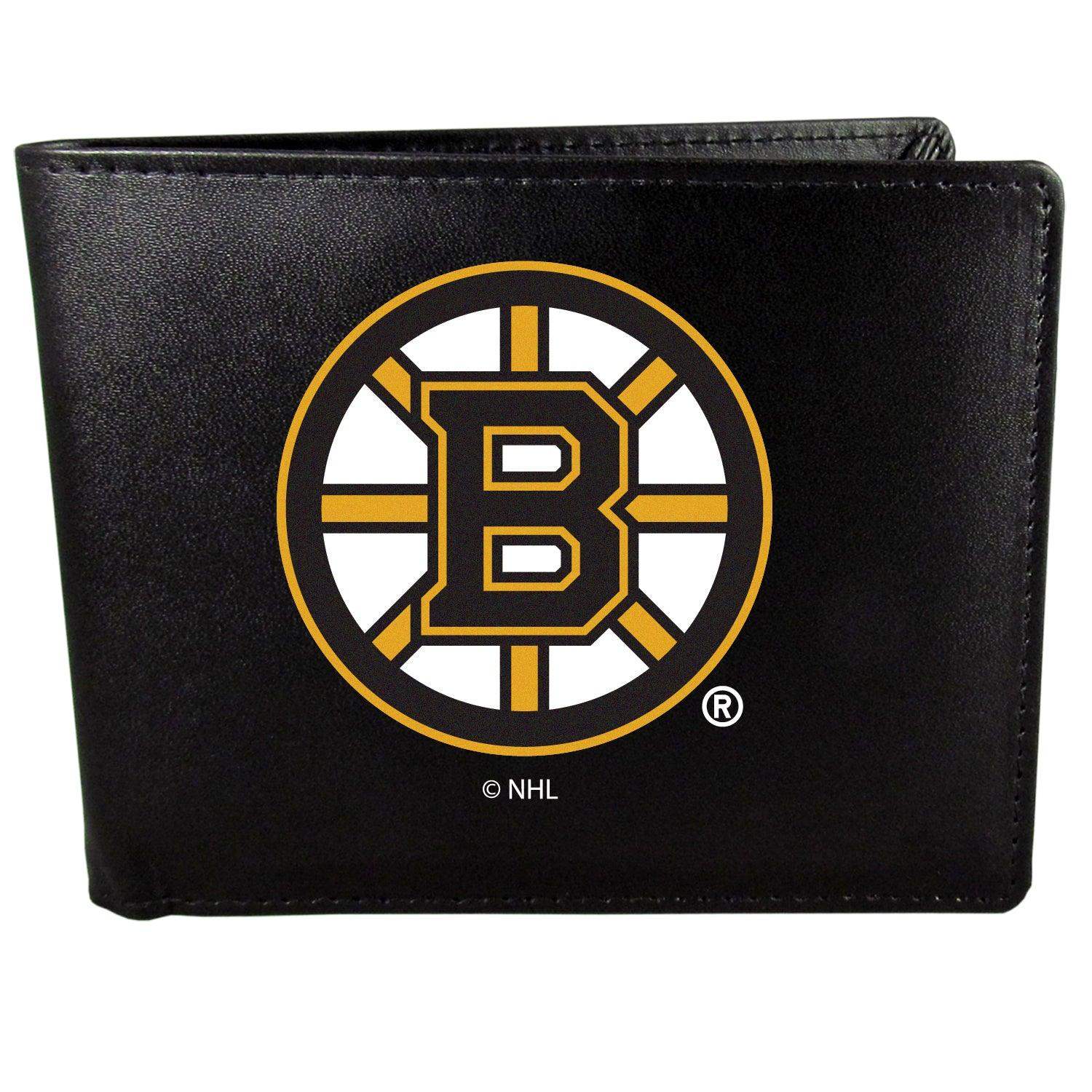 Boston Bruins® Bi-fold Wallet Large Logo - Siskiyou Buckle - Flyclothing LLC