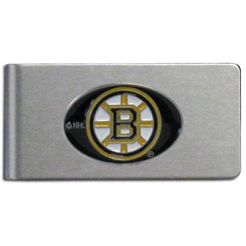 Boston Bruins® Brushed Metal Money Clip - Siskiyou Buckle