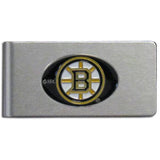 Boston Bruins® Brushed Metal Money Clip - Siskiyou Buckle