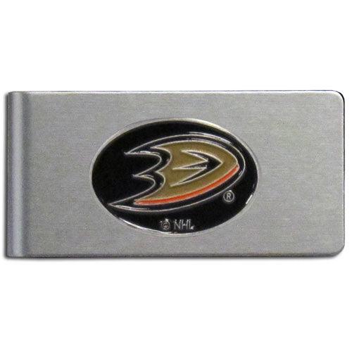 Anaheim Ducks® Brushed Metal Money Clip - Flyclothing LLC