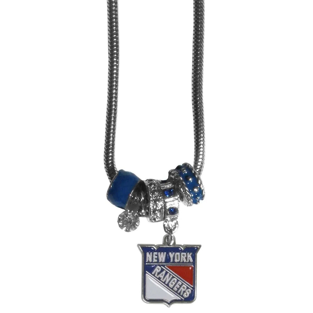 New York Rangers® Euro Bead Necklace - Siskiyou Buckle