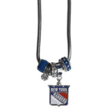 New York Rangers® Euro Bead Necklace - Siskiyou Buckle