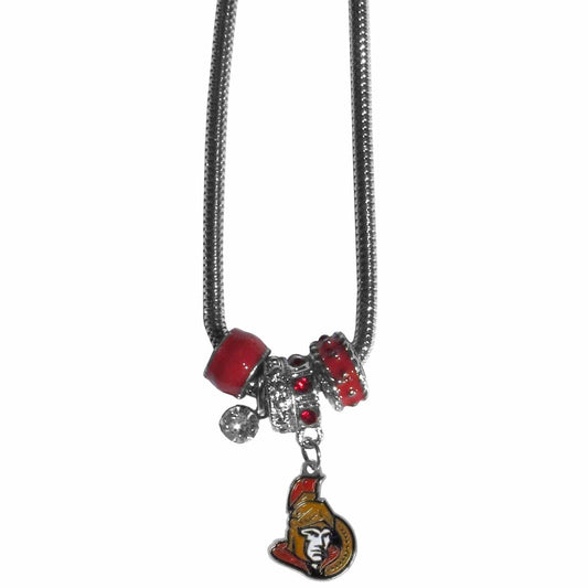 Ottawa Senators® Euro Bead Necklace - Siskiyou Buckle