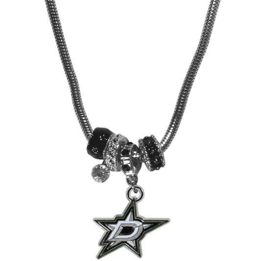 Dallas Stars™ Euro Bead Necklace - Flyclothing LLC
