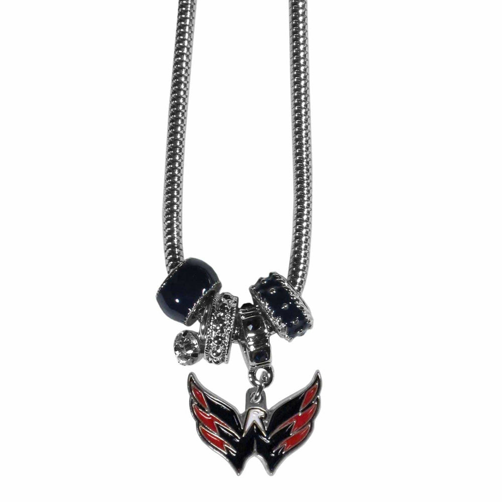 Washington Capitals® Euro Bead Necklace - Siskiyou Buckle