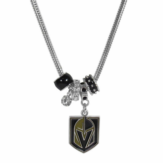 Las Vegas Golden Knights® Euro Bead Necklace - Siskiyou Buckle