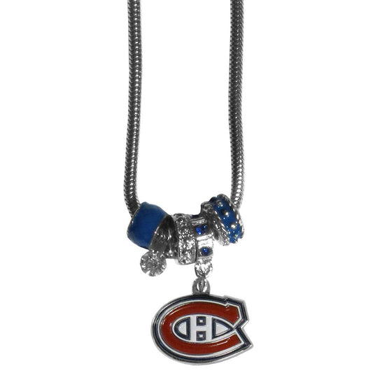 Montreal Canadiens® Euro Bead Necklace - Flyclothing LLC