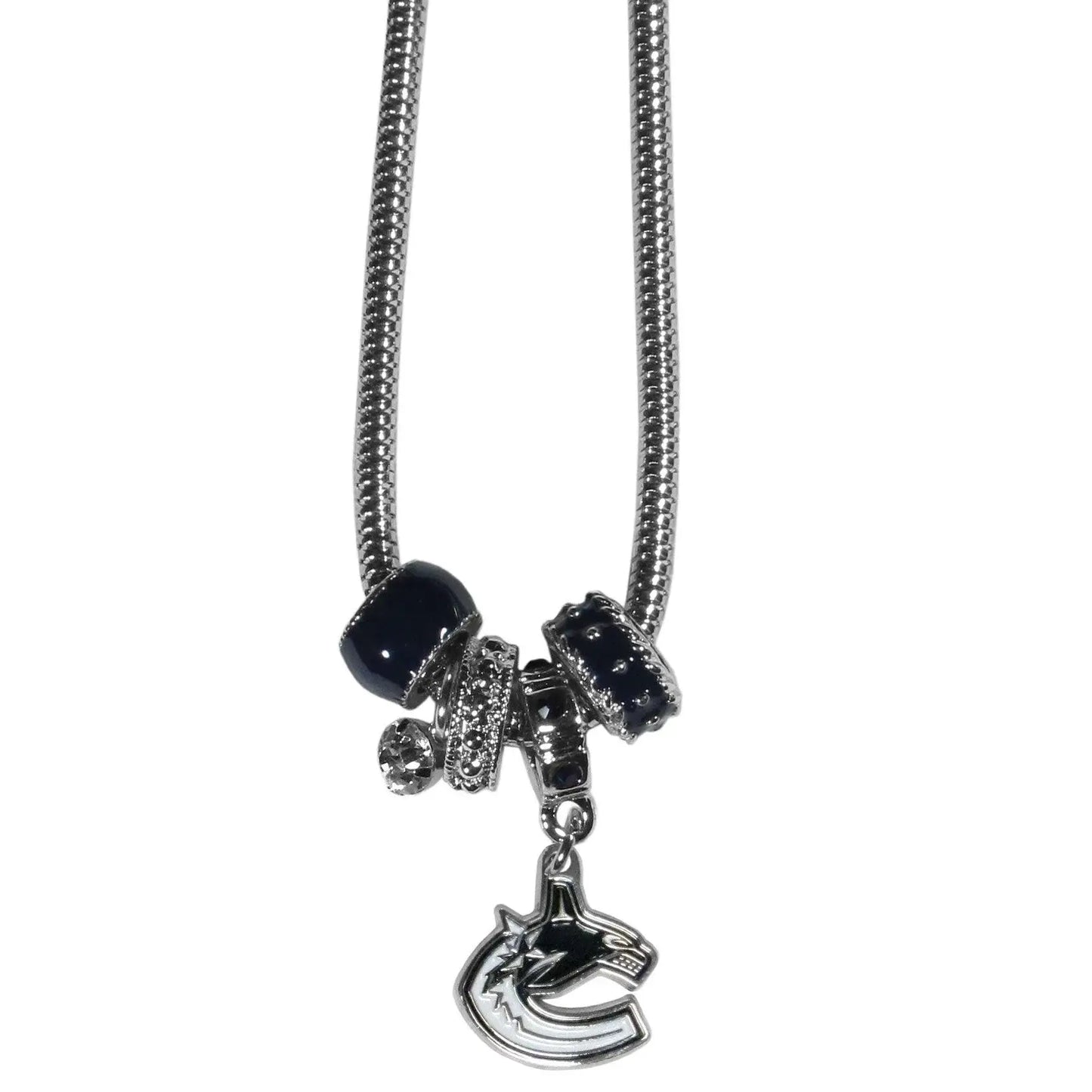 Vancouver Canucks® Euro Bead Necklace - Siskiyou Buckle - Flyclothing LLC