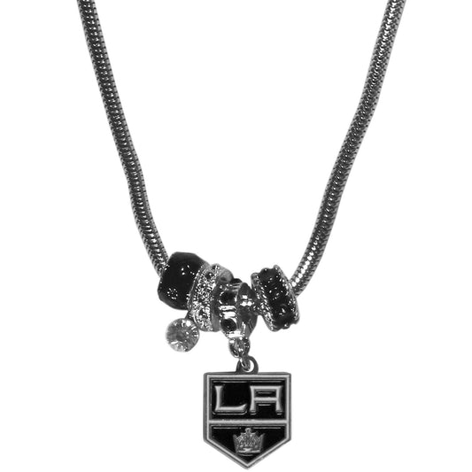 Los Angeles Kings® Euro Bead Necklace - Flyclothing LLC
