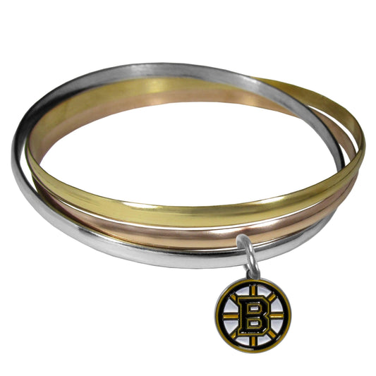 Boston Bruins® Tri-color Bangle Bracelet - Flyclothing LLC