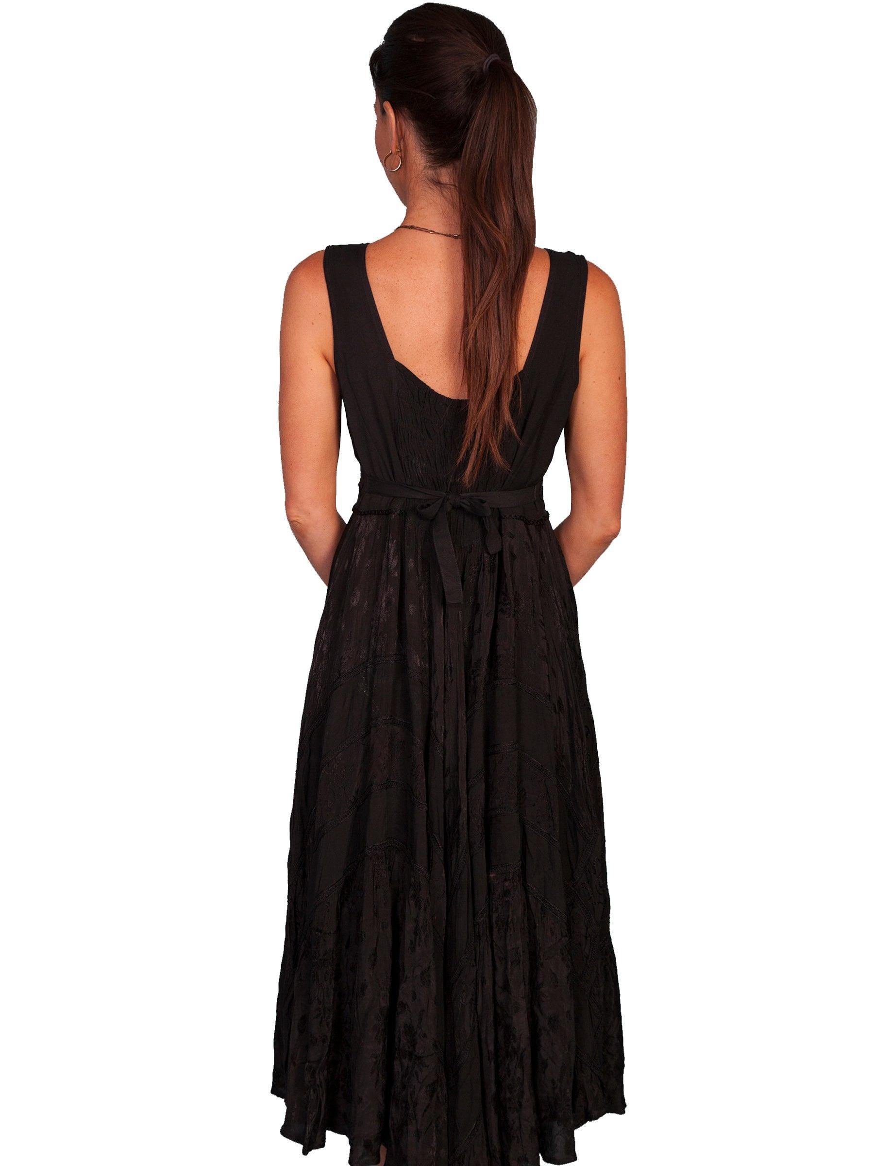 Scully BLACK LACE FRONT DRESS - Flyclothing LLC