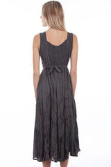 Scully GUN METAL LACE FRONT DRESS - Scully Leather - Flyclothing LLC