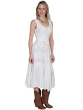 Scully IVORY LACE FRONT DRESS - Scully Leather