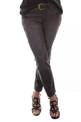 Scully BLACK TONAL EMBROIDERED JEANS - Scully Leather