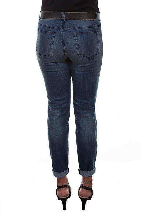 Scully BLUE TONAL EMBROIDERED JEANS - Scully Leather - Flyclothing LLC