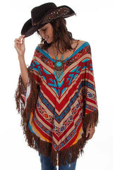 Scully SERAPE PONCHO W/MITERED SEAMS - Scully Leather - Flyclothing LLC
