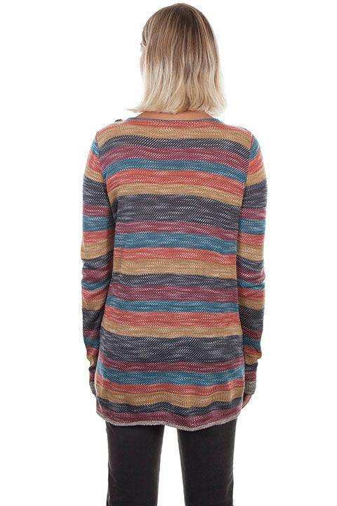 Scully MULTI FRINGE CROSSOVER STYLE W/BUTTONS - Scully Leather - Flyclothing LLC
