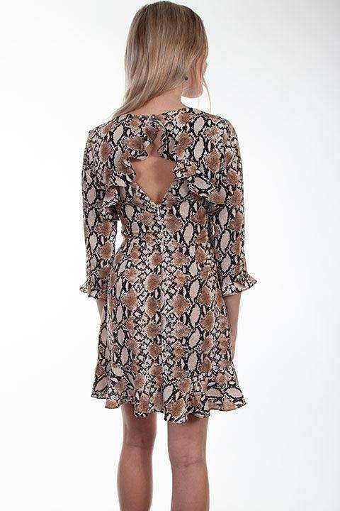 Scully PYTHON PRINT DRESS - Scully Leather - Flyclothing LLC