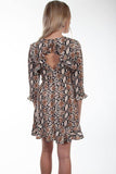 Scully PYTHON PRINT DRESS - Scully Leather