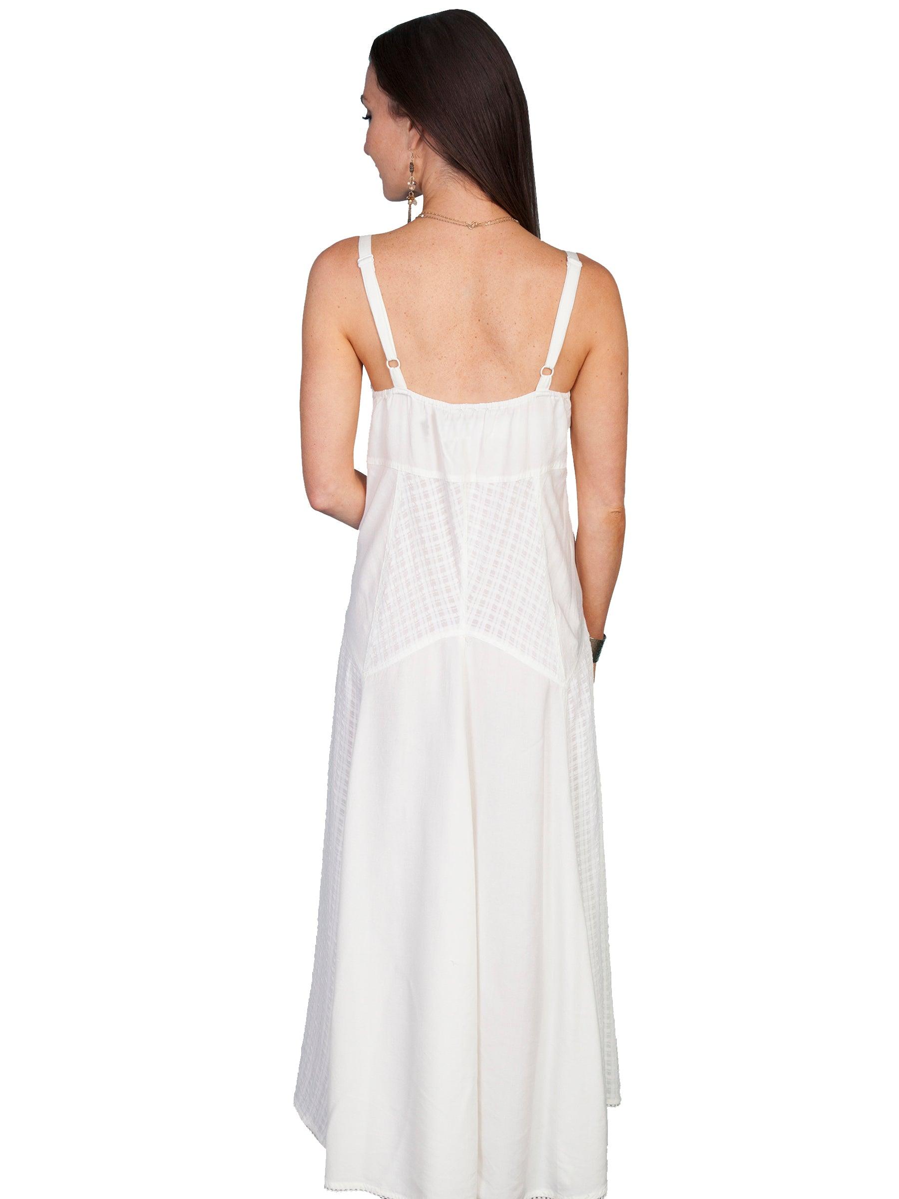 Scully IVORY LONG RAYON DRESS - Flyclothing LLC