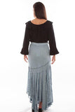 Scully Leather Ash Grey Rayon Skirt - Scully Leather