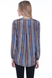 Scully SKY HI/LO CROSSOVER TOP W/TASSEL - Scully Leather
