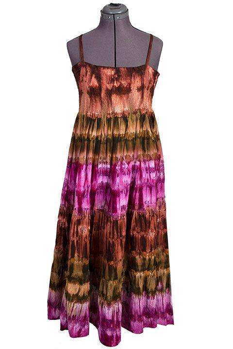 Scully CAFE TIE DYE SPAGHETTI STRAP DRESS TUBE TOP - Scully Leather - Flyclothing LLC