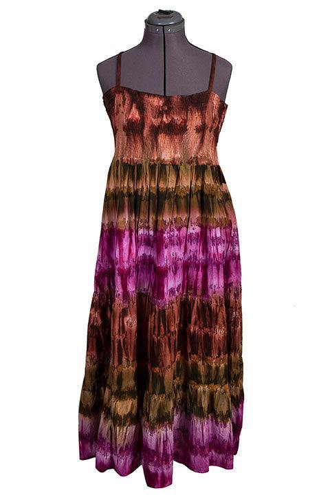 Scully CAFE TIE DYE SPAGHETTI STRAP DRESS TUBE TOP - Scully Leather