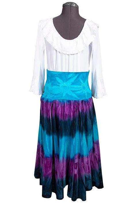 Scully BLUE TIE DYE SKIRT - Scully Leather - Flyclothing LLC